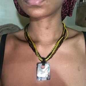 Pearl shell necklace